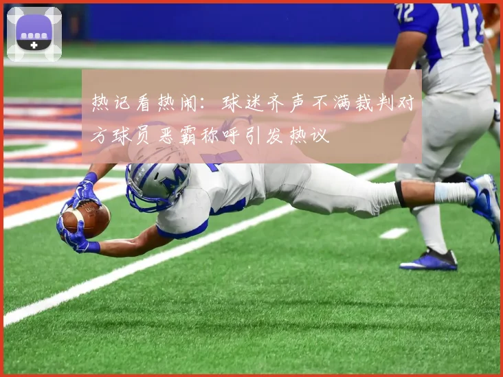 热记看热闹：球迷齐声不满裁判对方球员恶霸称呼引发热议